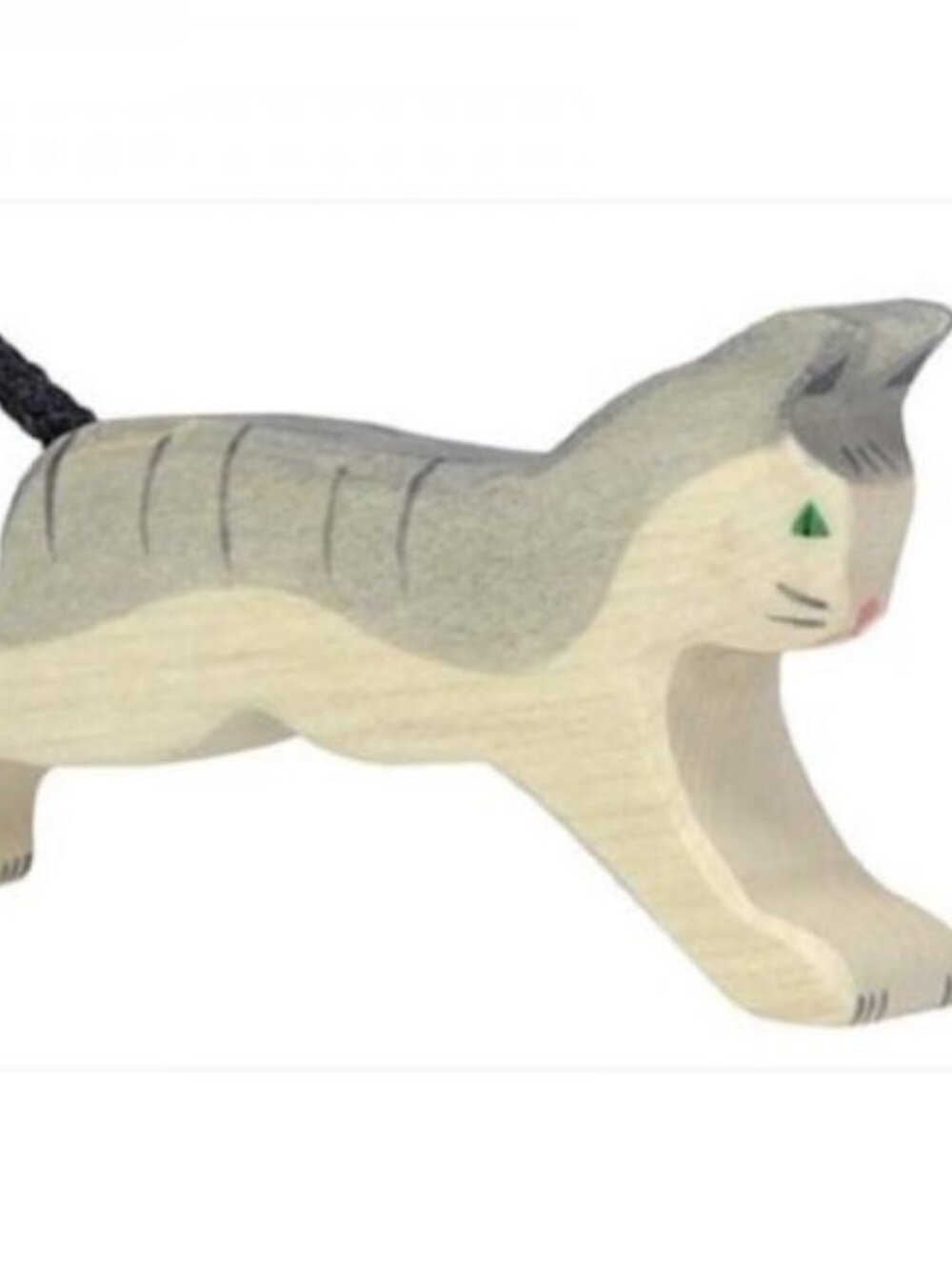 NWT Holztiger Wooden Toys Cat Running